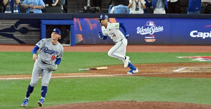 Blue Jays pounce on Dodgers squishy middle in World Series Game 1 rout
