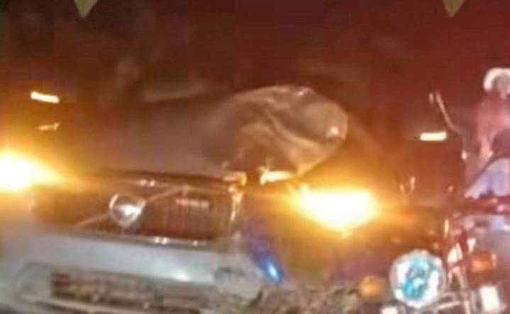 MUERE MOTOCICLISTA EN CHOQUE CONTRA CAMIONETA