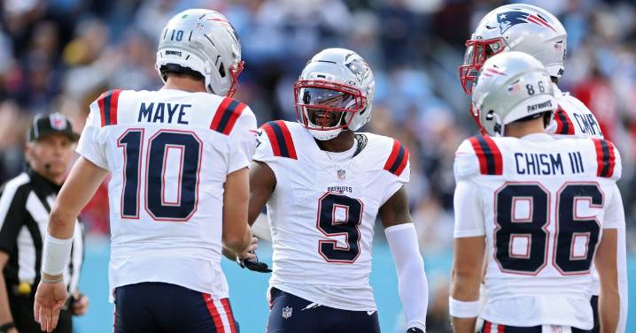 Drake Maye, Patriots crush Titans 31-13 in Mike Vrabel's return to Tennessee