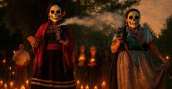 La isla de Yunuén revive sus leyendas con fuego, catrinas y mezcal