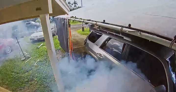 Man arrested accused of setting off illegal firework blast in Kilauea