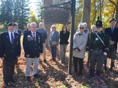 Plaque recognizes War of 1812 training grounds at Bishop's House