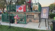 Hundreds gather for Charlie Kirk vigil in Windsor - some with Christian nationalism in mind