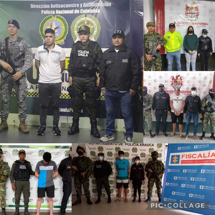 Cinco presuntos extorsionistas fueron capturados, harían parte del GAOr 28
