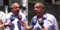 El tenso cruce del “Mono” Ale con un periodista tras la detención de su hijo: “No sea atrevido”