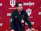 Indiana Hoosier Football Coach Curt Cignetti Talks Preparation for Oregon