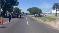 Jóvenes chocan en el Libramiento Morelos; salen ilesos, pero desquician el tráfico