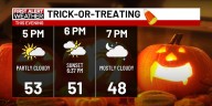 First Alert Forecast: Trick-or-treating weather