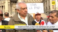 José Baella en marcha a favor de la PNP: “Cuando está en peligro la vida de un policía, se tiene que actuar”