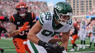 Justin Fields, Breece Hall lift Jets past Bengals for first win
