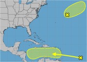Clima en Yucatán: más lluvias fuertes y posible ciclón en el Atlántico
