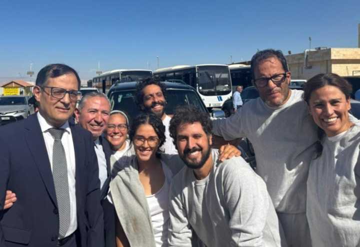 Salen de Israel los seis mexicanos que formaban parte de Flotilla Global Sumud