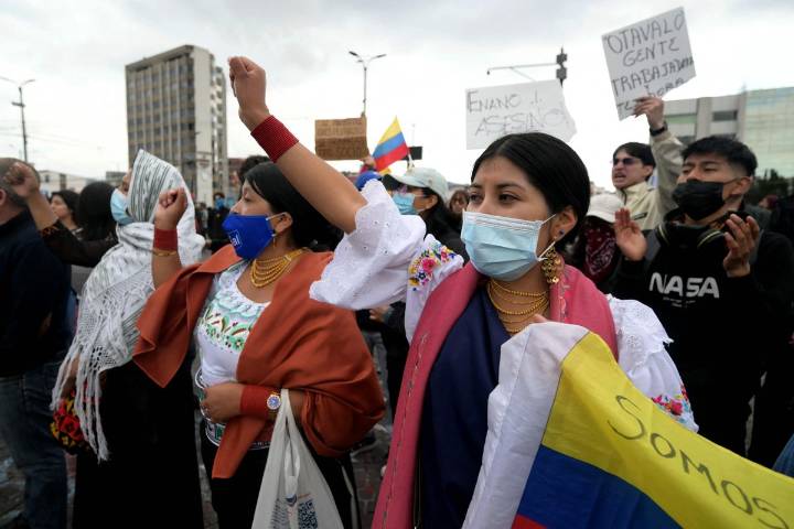 Muere un tercer manifestante en Ecuador tras enfrentamientos con policías