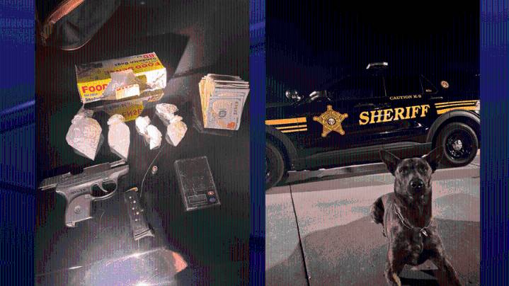 Major drug and weapon seizure at Butler County traffic stop