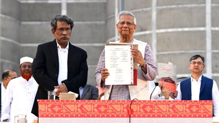 Yunus announces 'birth of new Bangladesh' with signing of July Charter