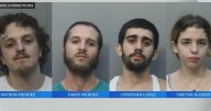 4 face charges, accused of countywide rim and tire thefts