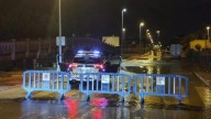 El alcalde de San Javier pide prudencia ante una noche complicada por la lluvia y el desbordamiento del canal del Trasvase a la altura de El Mirador