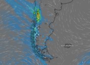 En ocho provincias. Emiten una serie de alertas por lluvia, nevada y viento zonda