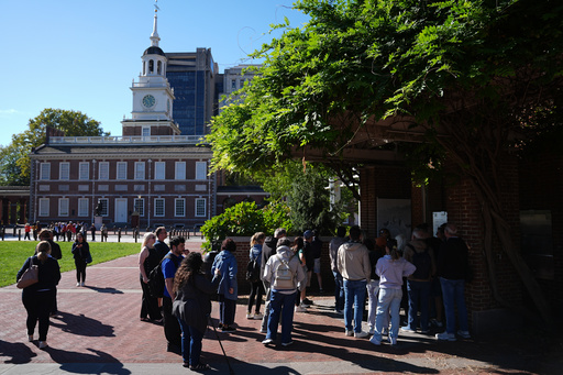 National parks will remain 'generally' open during the shutdown, but Liberty Bell doors are closed