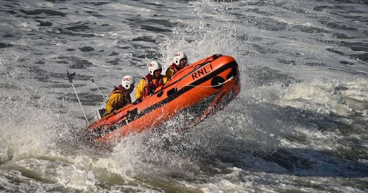 Lifeboat crew's record number of call-outs - including several mental health incidents