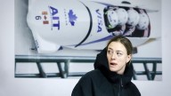 Olympic cycling champion Kelsey Mitchell auditions for Canadian bobsleigh team