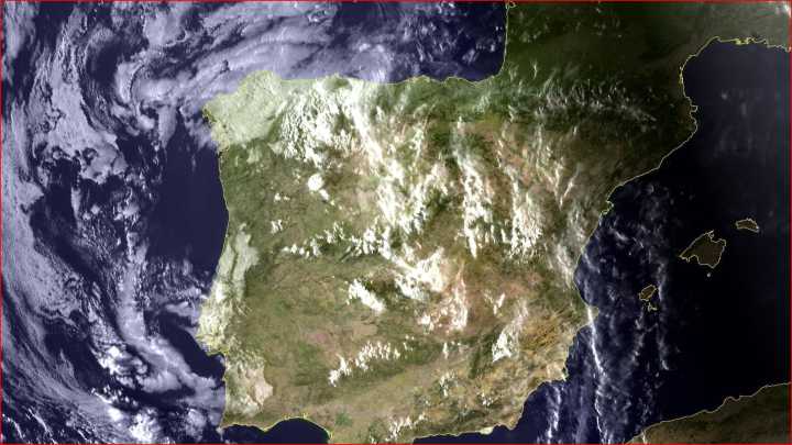 Ambiente cuberto ao norte e máis despexado ao sur