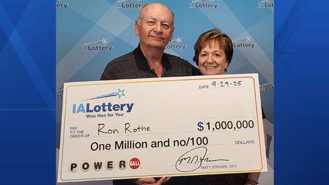 Denison, Iowa man left $1 million Powerball ticket in his truck for a week