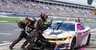 Shane van Gisbergen wins 5th straight road course race as Joey Logano narrowly advances in playoffs