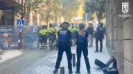 Edificio se derrumba en centro de Madrid