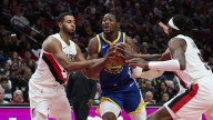 Jonathan Kuminga ejected from Warriors-Blazers game after gesture to ref