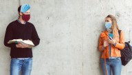 Triple-Masker Looks Down On People Who Only Double Mask