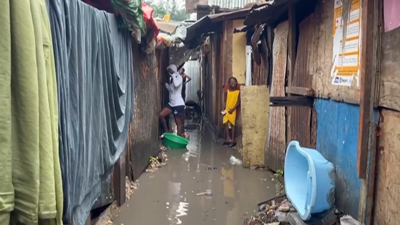 Hurricane Melissa floods homes in Haiti