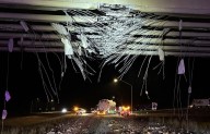 Bullfrog Road overpass on I-90 hit by oversized load to be demolished