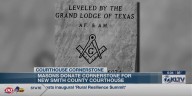 Smith County accepts donated cornerstone for new courthouse
