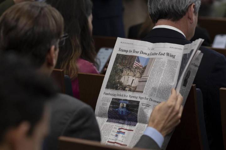 EEUU Trump demuele el ala este de la Casa Blanca Europa Press