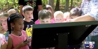 ‘Story Trail’ at Red Smith School takes students through nature and a story at the same time