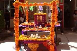 Fomentan las tradiciones del Día de Muertos en el Cobao 08