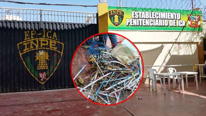 Ica: INPE decomisa cableados e instalaciones que ellos mismos permitían en el Penal de Cachiche