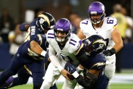QB Carson Wentz endures painful night in Minnesota Vikings’ 37