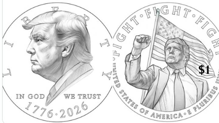 US Treasury Department mulls minting USD 1 Trump coin