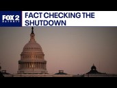 Fact-checking government shutdown misinformation