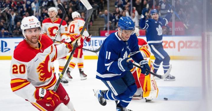 Maple Leafs vs. Flames: Domi, Knies overpower Calgary