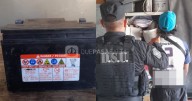Atraparon al ladrón que tenía con miedo a Vº El Sol: se llevaba una batería