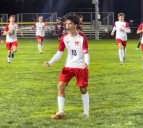 Gus Radner’s two free kicks put Frontier boys soccer past Chicopee (video)