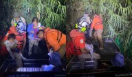 Grupo Beta rescata a familia originaria de Guatemala, perdida cerca del Río Bravo