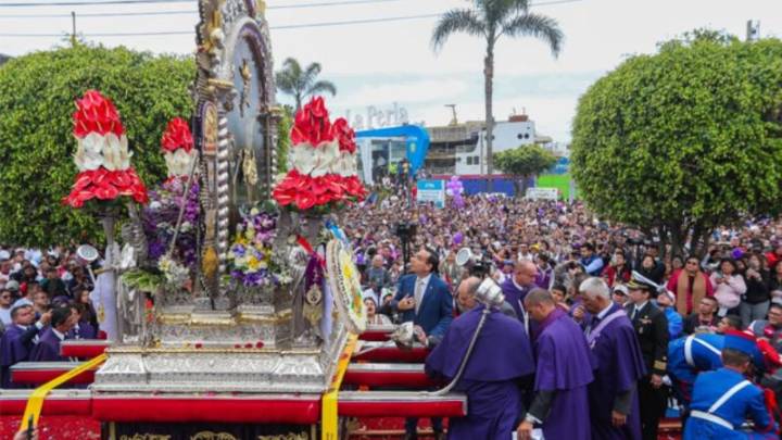 Señor de los Milagros: presidente Jerí rinde homenaje a sagrada imagen en el Callao