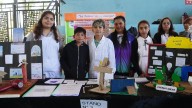 Con maquetas y proyectos ecológicos, alumnos de Ullum presentaron proyectos ambientales