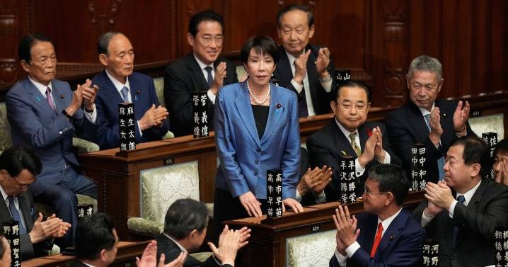 Sanae Takaichi becomes Japan's first female prime minister
