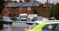 Police tape off street in north Manchester amid incident