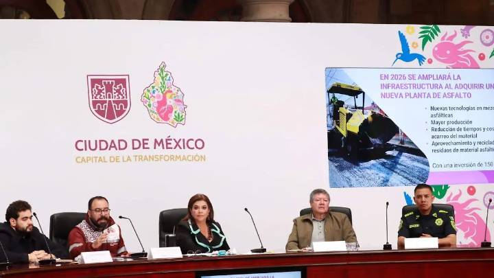 Arranca programa de repavimentación en CDMX, van por 250 km de vialidades reparadas
